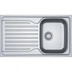 Νεροχύτης ανοξείδωτος FRANKE ANTEA AZN 611-86 100x50 λείος 3040100604