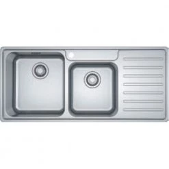 Νεροχύτης ανοξείδωτος FRANKE BELL 621 108x48 ένθετος λείος 3011850107