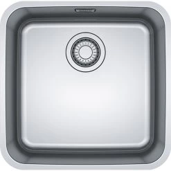 Νεροχύτης ανοξείδωτος FRANKE BELL BCX (110-42) 45X44,5 υποκαθήμενος λείος 3011850113