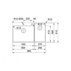 Νεροχύτης ανοξείδωτος FRANKE BOX CENTER BWX 220-54-27 86x51 Ραβδώσεις Αριστερά 3040100219 11 Νεροχύτης ανοξείδωτος FRANKE BOX CENTER BWX 220-54-27 86x51 Ραβδώσεις Αριστερά 3040100219 -Ανοξείδωτοι Κατάστημα νεροχύτης ανοξείδωτος franke box center bwx 220 54 27 86x51 ραβδώσεις αριστερά 3040100219 5