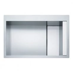 Νεροχύτης ανοξείδωτος FRANKE CRYSTAL LINE CLV 210 78x51,2 Λευκό Κρύσταλλο 3011536381