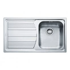 Νεροχύτης ανοξείδωτος FRANKE LOGICA LLL 611 Σαγρέ 86x50 Ραβδώσεις Αριστερά 3011663534