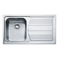 Νεροχύτης ανοξείδωτος FRANKE LOGICA LLL 611 Σαγρέ 86x50 Ραβδώσεις Δεξιά 3011663532