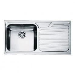 Νεροχύτης ανοξείδωτος FRANKE NEW INFINITO INX 611-N 100x50 Ραβδώσεις Δεξία 3011464102