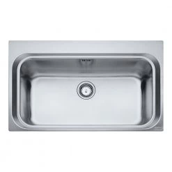 Νεροχύτης ανοξείδωτος FRANKE NEW JUMBO AEX 610 λείος 86x51 3014010103