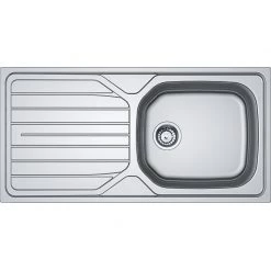 Νεροχύτης ανοξείδωτος FRANKE RENO 611-100 100 X 50 ένθετος λείος 3011552224