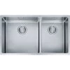 Νεροχύτης ανοξείδωτος FRANKE SQUARE BXX 220-42-30 78x45 Flushmount λείος 3040100303