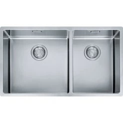 Νεροχύτης ανοξείδωτος FRANKE SQUARE BXX 220-42-30 78x45 Flushmount λείος 3040100303