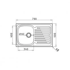 Εξώφυλλο -Ανοξείδωτοι Κατάστημα νεροχύτης ανοξείδωτος pyramis amaltia 1b 1d 79x50 107117801 1