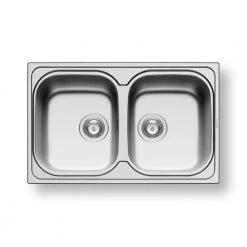 Νεροχύτης ανοξείδωτος PYRAMIS AMALTIA 2B 79x50 107132501