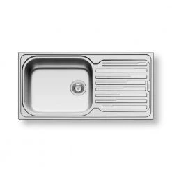 Νεροχύτης ανοξείδωτος PYRAMIS AMALTIA PLUS 1B 1D 100x50 107118501