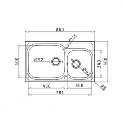 Εξώφυλλο -Ανοξείδωτοι Κατάστημα νεροχύτης ανοξείδωτος pyramis amaltia plus 2b 86x50 107132901 1
