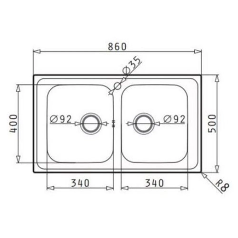 Νεροχύτης ανοξείδωτος PYRAMIS ATHENA EXTRA 2B 79x50 107153101 2 Νεροχύτης ανοξείδωτος PYRAMIS ATHENA EXTRA 2B 79x50 107153101 - Image 2