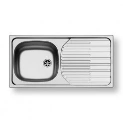 Νεροχύτης ανοξείδωτος PYRAMIS ET 33 FORK 86x43,5 100145301