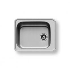 Νεροχύτης ανοξείδωτος PYRAMIS SPACE PLUS 1B 61x48 108717401