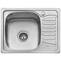 Νεροχύτης ανοξείδωτος ένθετος KARAG BL 896 58x48 Σατινέ