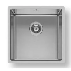 Νεροχύτης ανοξείδωτος ισόπεδος PYRAMIS ASTRIS 44x44 101028301