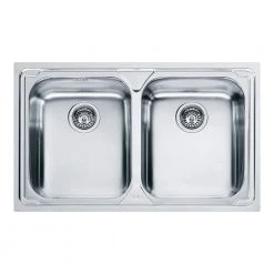 Νεροχύτης ανοξείδωτος λείος FRANKE LOGICA LLX 620 79x50 1000000260