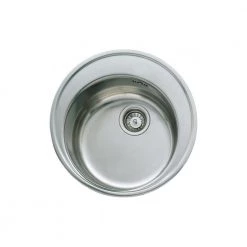 Νεροχύτης ανοξείδωτος σαγρέ TEKA CENTROVAL 1C Φ51 N.528.1MS