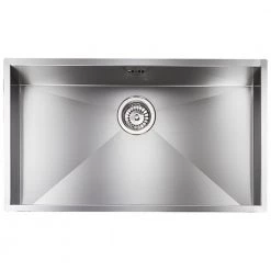 Νεροχύτης ανοξείδωτος σατινέ SANITEC FILO QUADRA 11906 77x45