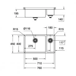 Νεροχύτης ανοξείδωτος υποκαθήμενος GROHE K 700 76x45 31575SD0 -Ανοξείδωτοι Κατάστημα νεροχύτης ανοξείδωτος υποκαθήμενος grohe k 700 76x45 31575sd0 4