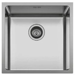 Νεροχύτης ανοξείδωτος υποκαθήμενος KARAG BL 793 44x44 Σατινέ