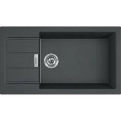 Νεροχύτης συνθετικός ένθετος FRANKE SIRIUS 2 611-78 XL 78x43,5 Carbon Black 3149000211