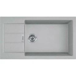 Νεροχύτης συνθετικός ένθετος FRANKE SIRIUS 2 611-78 XL 78x43,5 Titanium Silver 3149000218