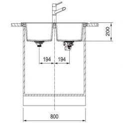 Νεροχύτης συνθετικός ένθετος FRANKE SIRIUS 2 620 86 X 50 Beige 3149000355 -Ανοξείδωτοι Κατάστημα νεροχύτης συνθετικός ένθετος franke sirius 2 620 86 x 50 beige 3149000355 2