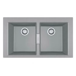 Νεροχύτης συνθετικός ένθετος FRANKE SIRIUS 2 620 86 X 50 Urban Grey 3149000351